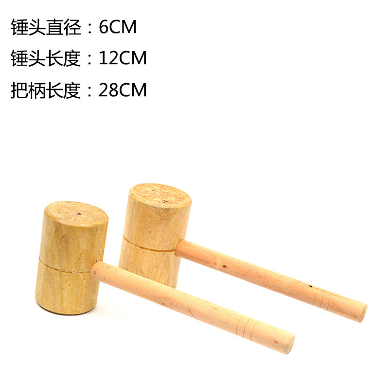 Wood Multifunctional Solid Wood Hammer Woodworking Hammer Hammer Wooden Tools Wooden Hammer Hammer Wooden Hammer Wooden Hammer Wooden Hammer Cross Border