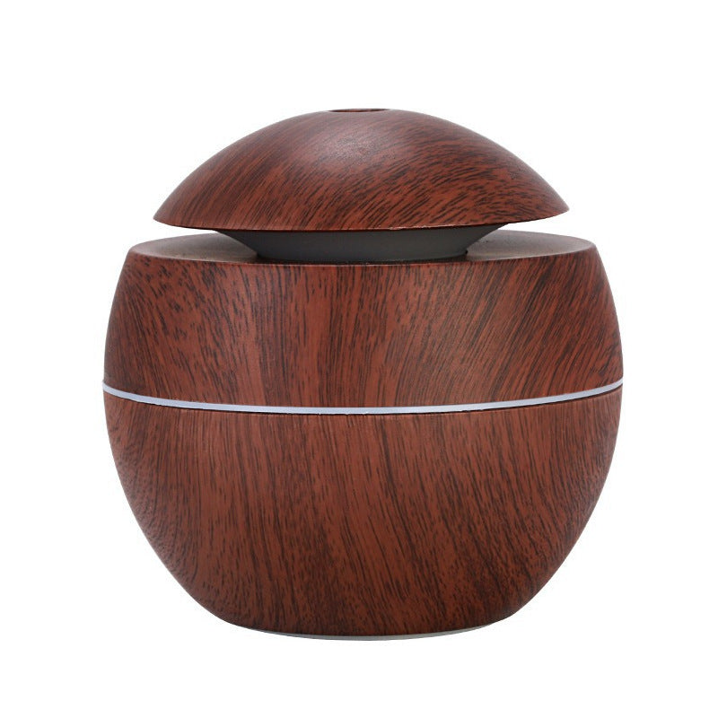 Foreign Trade Mushroom Head Humidifier USB Desktop Household Mini Wood Grain Aromatherapy Essential Oil Aromatherapy Machine Manufacturer Low Noise