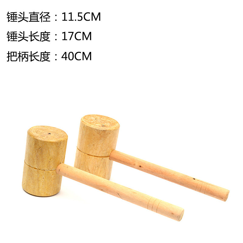Wood Multifunctional Solid Wood Hammer Woodworking Hammer Hammer Wooden Tools Wooden Hammer Hammer Wooden Hammer Wooden Hammer Wooden Hammer Cross Border