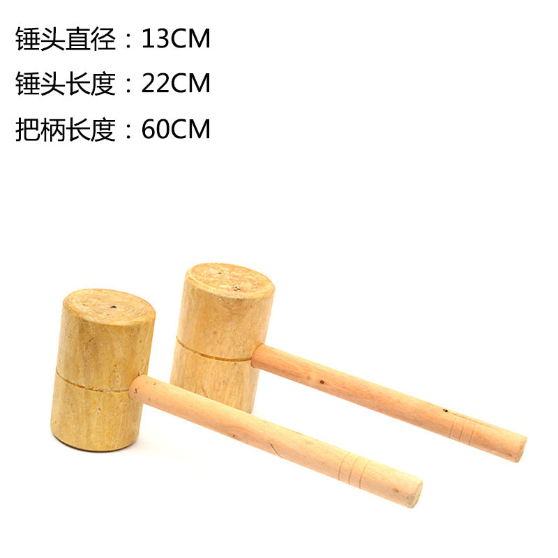 Wood Multifunctional Solid Wood Hammer Woodworking Hammer Hammer Wooden Tools Wooden Hammer Hammer Wooden Hammer Wooden Hammer Wooden Hammer Cross Border