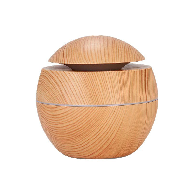Foreign Trade Mushroom Head Humidifier USB Desktop Household Mini Wood Grain Aromatherapy Essential Oil Aromatherapy Machine Manufacturer Low Noise